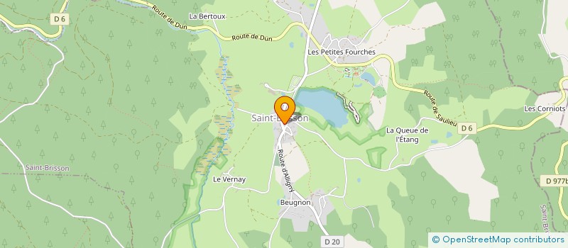 localisation de l'entreprise SCI THELINE  DUN-LES-PLACES