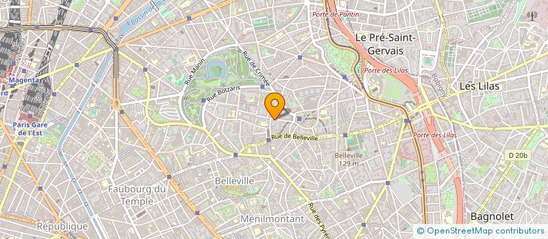 localisation de l'entreprise SCI THELIX  PARIS