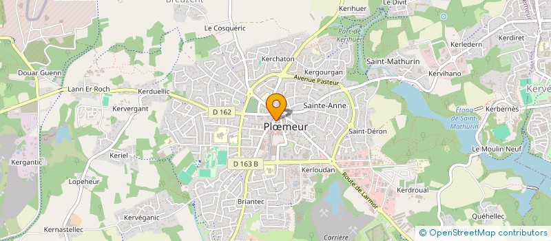 localisation de l'entreprise SCI THELOMY à PLOEMEUR