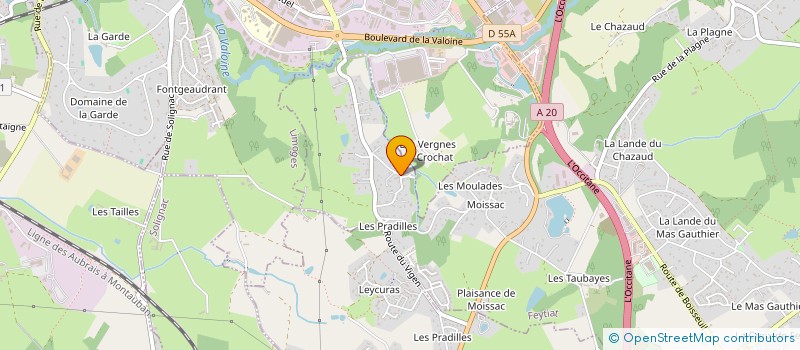 localisation de l'entreprise SCI THEMACY à FEYTIAT