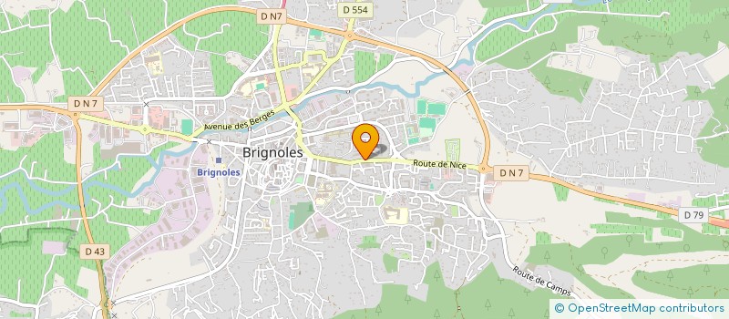 localisation de l'entreprise SCI THEMAR à BRIGNOLES