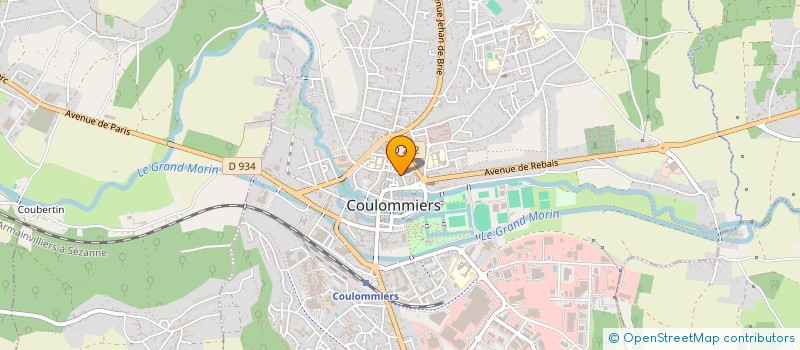 localisation de l'entreprise SCI THEME IMMO à COULOMMIERS