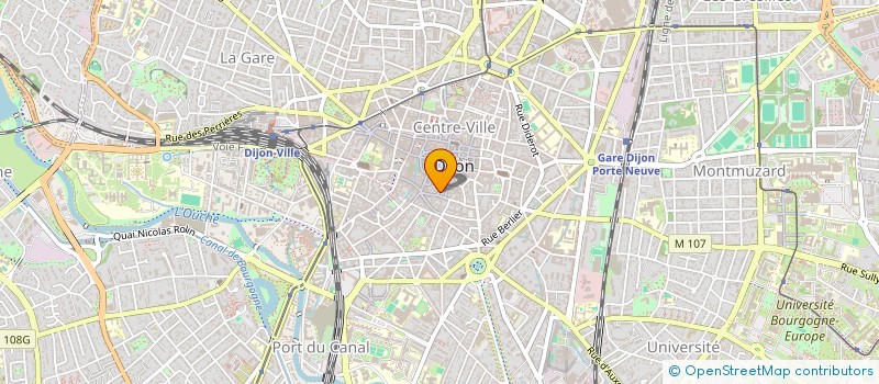 localisation de l'entreprise SCI THEMESTA à DIJON