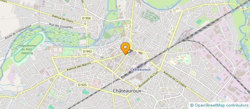 localisation de l'entreprise SCI THEMIS à CHATEAUROUX