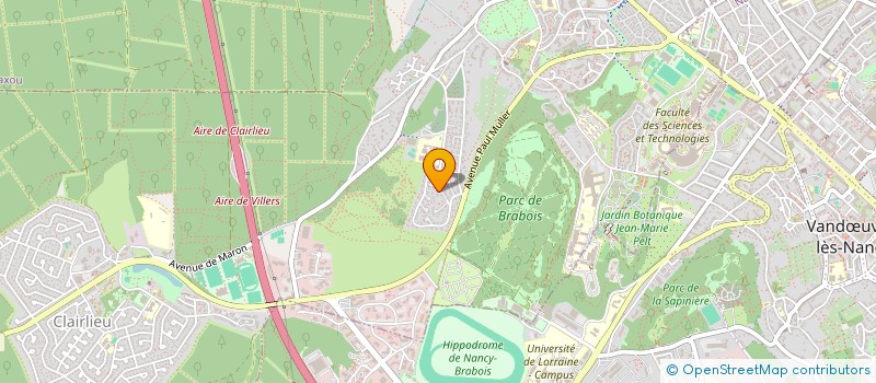 localisation de l'entreprise SCI THEMIS à VILLERS-LES-NANCY