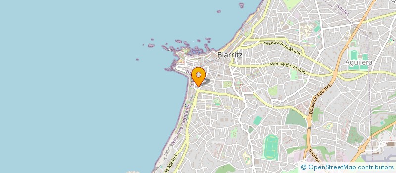 localisation de l'entreprise SCI THEMIS à BIARRITZ