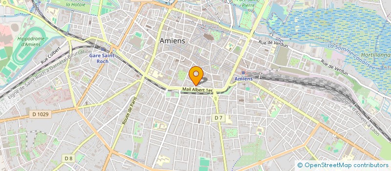 localisation de l'entreprise SCI THEMIS à AMIENS