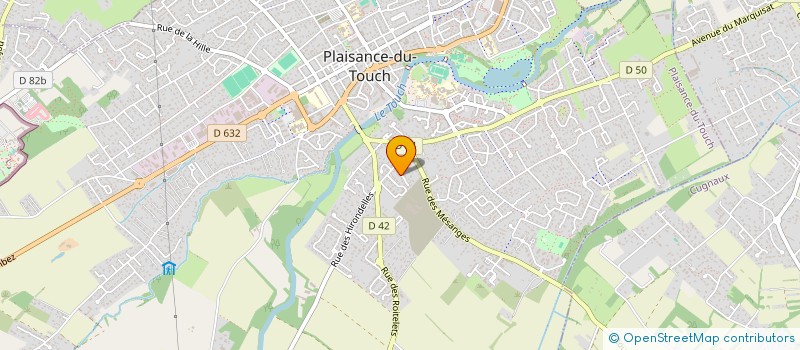 localisation de l'entreprise SCI THEMIS  PLAISANCE-DU-TOUCH