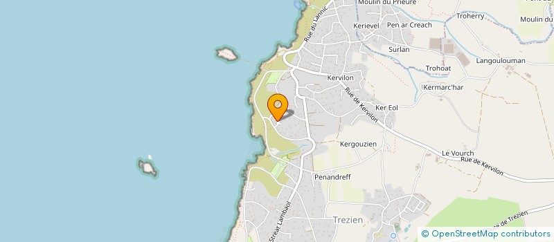 localisation de l'entreprise SCI THEMIS  PLOUARZEL