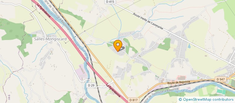 localisation de l'entreprise SCI THEMIS-GAIA  ORTHEZ