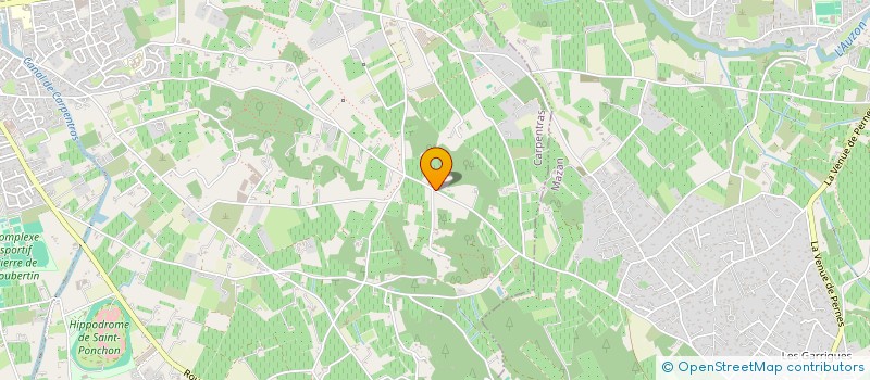 localisation de l'entreprise SCI THEMMA  CARPENTRAS