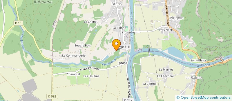 localisation de l'entreprise SCI THEMYS  BRENS