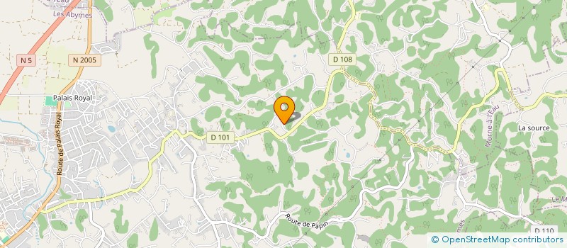 localisation de l'entreprise SCI THENPA 1  LES ABYMES