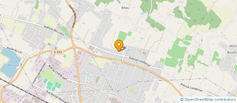 localisation de l'entreprise SCI THEO  MARMANDE