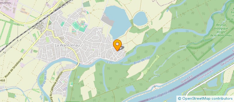 localisation de l'entreprise SCI THEO  LA WANTZENAU