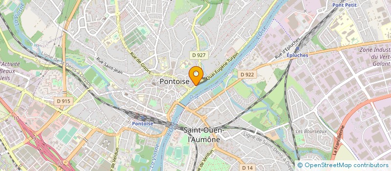 localisation de l'entreprise SCI THEO  PONTOISE