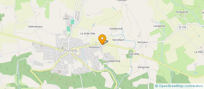 localisation de l'entreprise SCI THEO  PLUMELEC