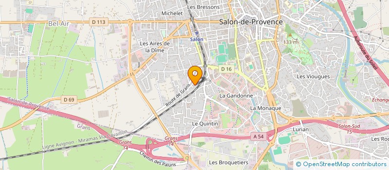 localisation de l'entreprise SCI THEO  SALON-DE-PROVENCE