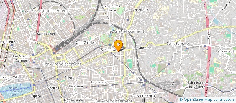 localisation de l'entreprise SCI THEO à MARSEILLE