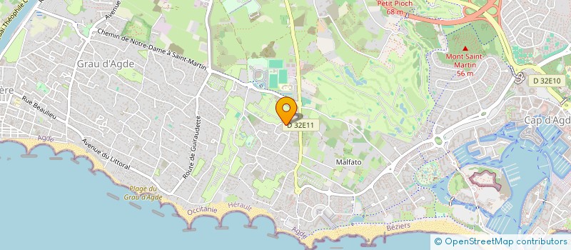 localisation de l'entreprise SCI THEO  GASSIN