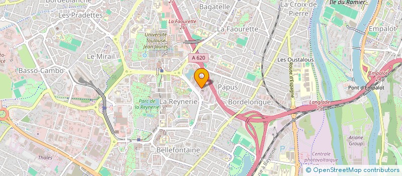 localisation de l'entreprise SCI THEO-ALEC à TOULOUSE
