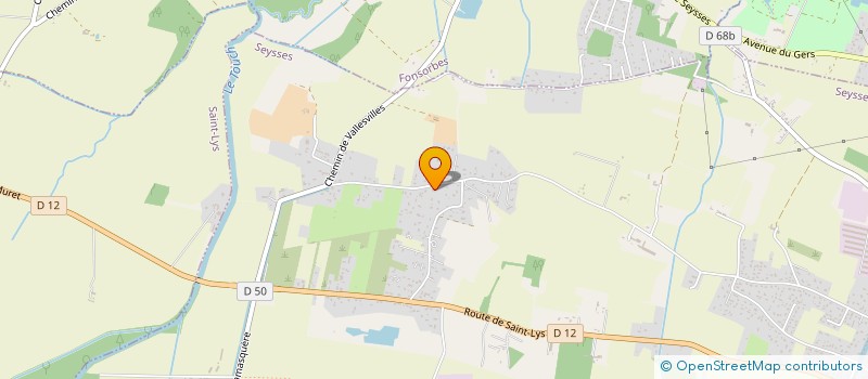 localisation de l'entreprise SCI THEO ET BENJAMIN  SEYSSES