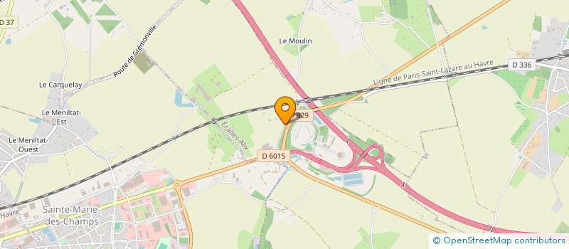 localisation de l'entreprise SCI THEO IMMO  ECALLES-ALIX