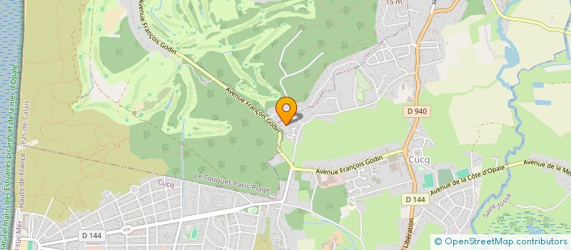 localisation de l'entreprise SCI THEOBICE  CUCQ