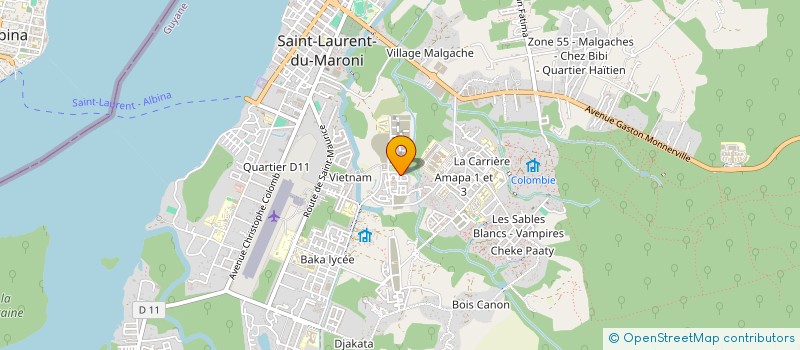 localisation de l'entreprise SCI THEODORE  SAINT-LAURENT-DU-MARONI