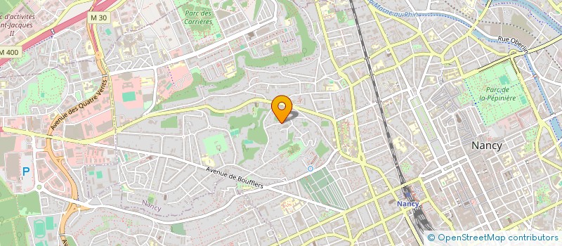 localisation de l'entreprise SCI THEODORIC 1  NANCY