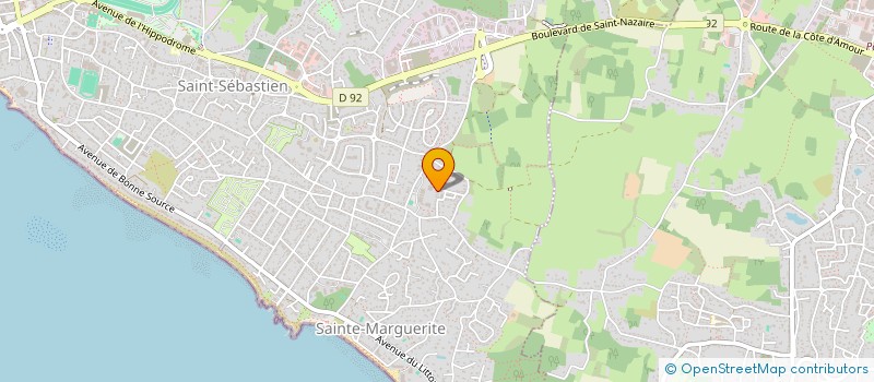 localisation de l'entreprise SCI THEODULE à PORNICHET