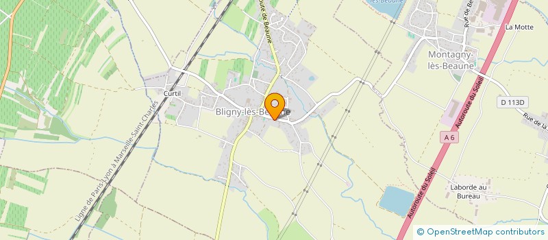 localisation de l'entreprise SCI THEOPHILE FOISSET  BLIGNY-LES-BEAUNE