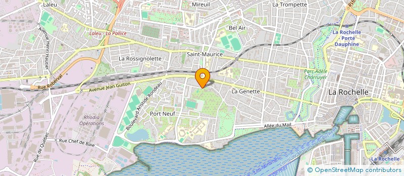 localisation de l'entreprise SCI THEOPIERRE  LA ROCHELLE