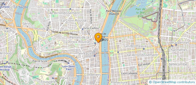 localisation de l'entreprise SCI THEOR à LYON