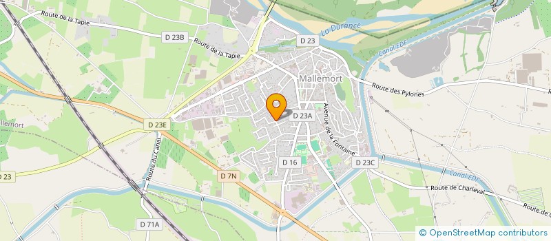 localisation de l'entreprise SCI THEOZZO à MALLEMORT