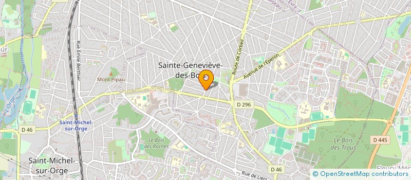 localisation de l'entreprise SCI THERE à SAINTE-GENEVIEVE-DES-BOIS