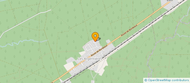 localisation de l'entreprise SCI THERESINE  BIGANOS