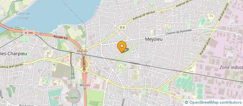 localisation de l'entreprise SCI THERKORA  MEYZIEU