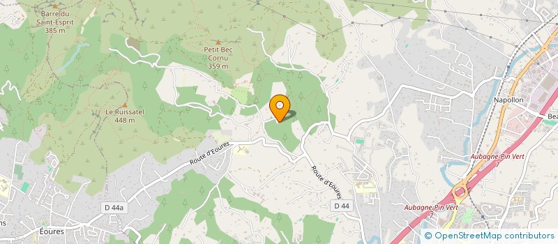 localisation de l'entreprise SCI THERMA à AUBAGNE