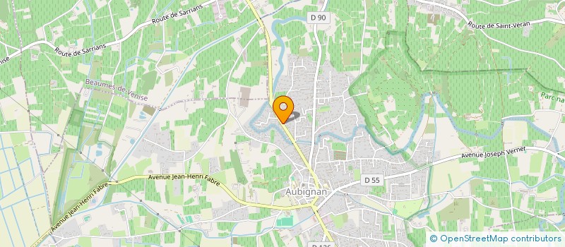 localisation de l'entreprise SCI THES  CARPENTRAS