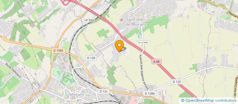 localisation de l'entreprise SCI THES  SAINT-JEAN-DE-MOIRANS