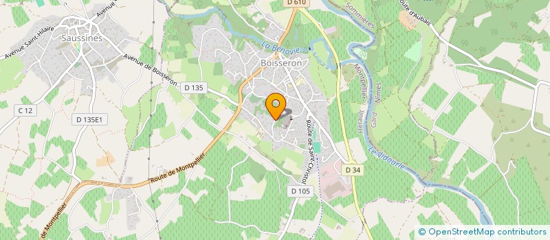 localisation de l'entreprise SCI THESAUR'IM  BOISSERON