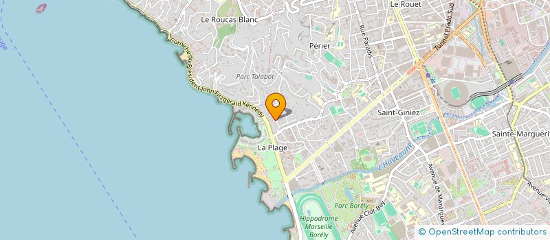 localisation de l'entreprise SCI THESEE à MARSEILLE
