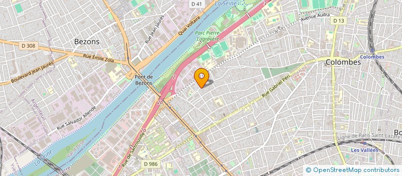 localisation de l'entreprise SCI THESSA à EPINAY-SUR-SEINE
