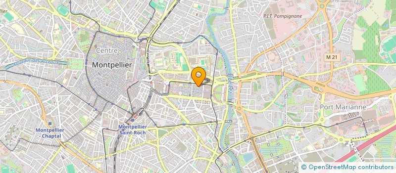 localisation de l'entreprise SCI THESSALIE à MONTPELLIER