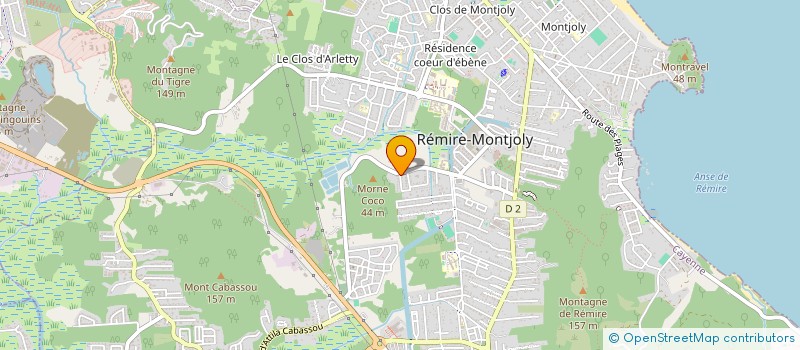 localisation de l'entreprise SCI THETA  REMIRE-MONTJOLY