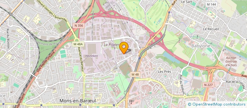 localisation de l'entreprise SCI THEVAN à VILLENEUVE D ASCQ