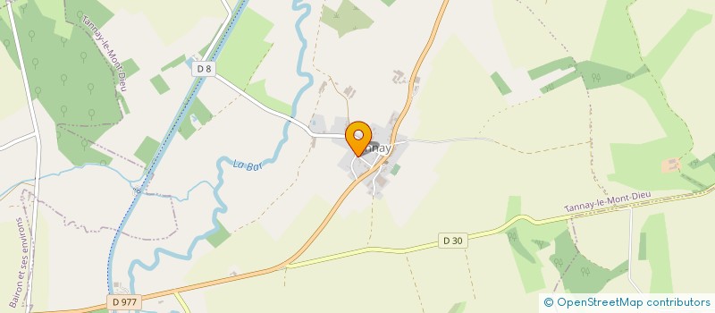 localisation de l'entreprise SCI THEVAS  TANNAY-LE-MONT-DIEU