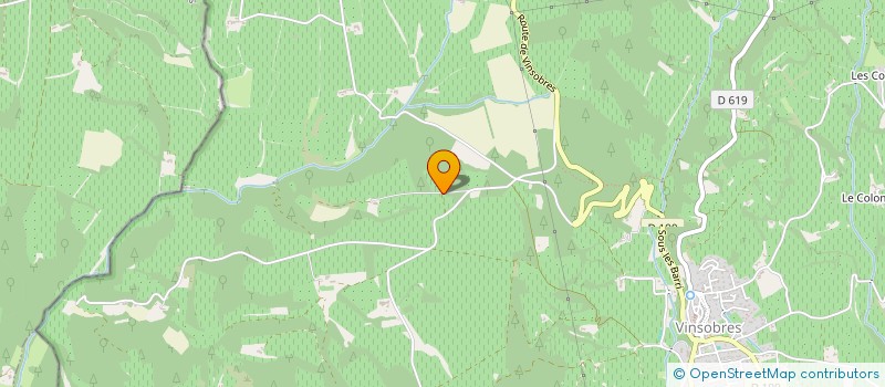 localisation de l'entreprise SCI THEVENET-DUMONT  MIRABEL-AUX-BARONNIES