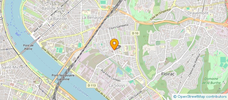 localisation de l'entreprise SCI THEVENIAULT  FLOIRAC